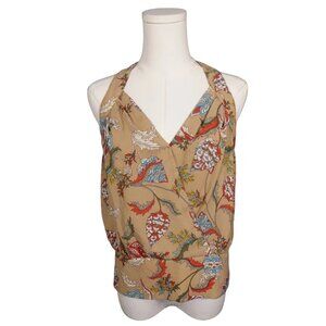 Boho 7th Avenue Paisley Halter Blouse-Small